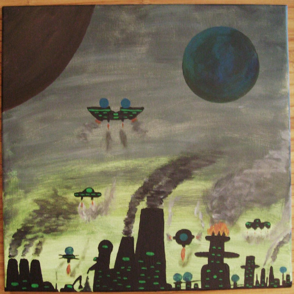 Science fiction, Malerei, Surreal, Planet