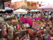 Korb, Marrakesch, Markt, Tasche