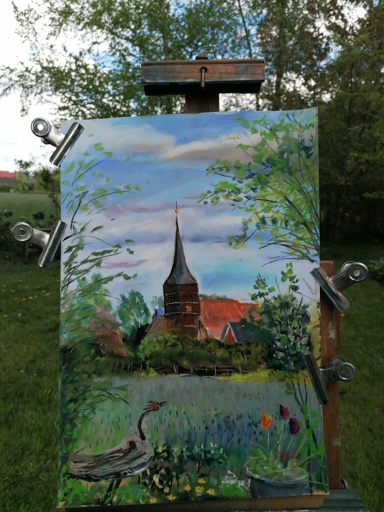 Haselau, Kirche, Feier, Ausstellung