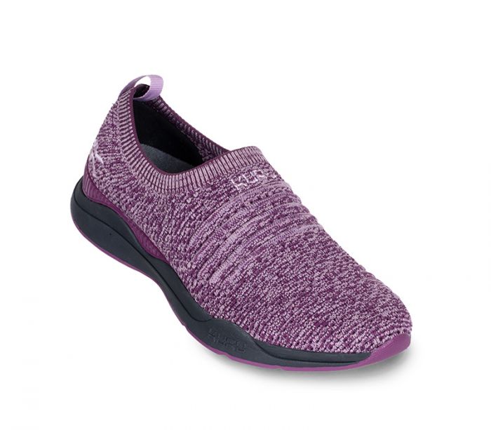 KURU WOMEN'S SHOES STRIDE-Dark Purple-Black-Dusk Pink