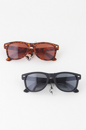 KIDS Classic Matte Tortoise Sunglasses