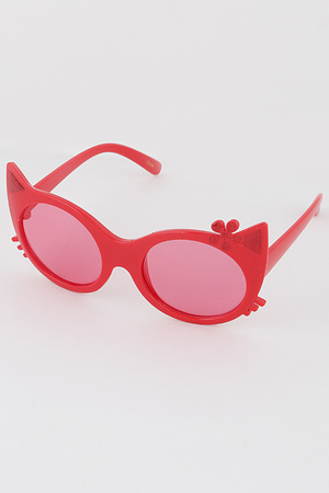 KIDS Cat Round Sunglasses