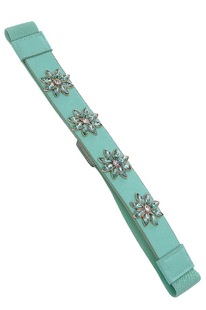 Rhinestone charming belt