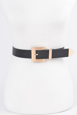 Classic Big Buckle Belt.