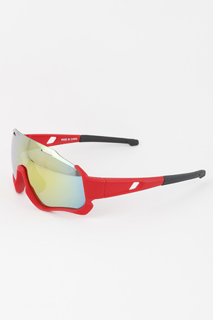 KIDS Bottom Rim Shield Sunglasses