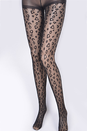 Leopard Print Fashion Stocking