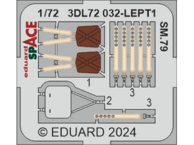 SM.79 SPACE 1/72 - ITALERI - image 1