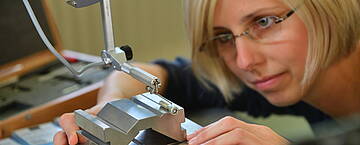 Studentin an der Technischen Universität Chemnitz (Foto: TU Chemnitz)