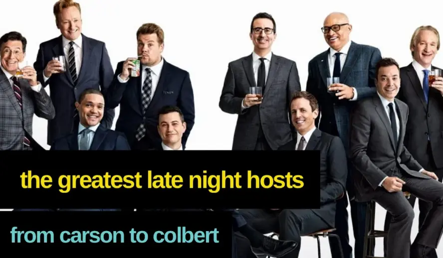 A Look Back on Some of the Greatest Late Night Hosts: From Carsen to Colbert