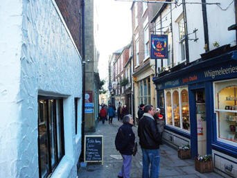 Whitby Sandgate copyright Suzanne Kirkhope, Wonderful Whitby