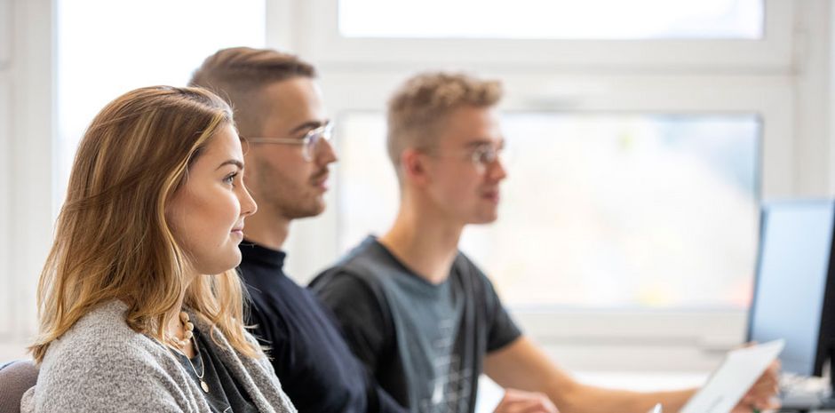 Studierende in der Vorlesung