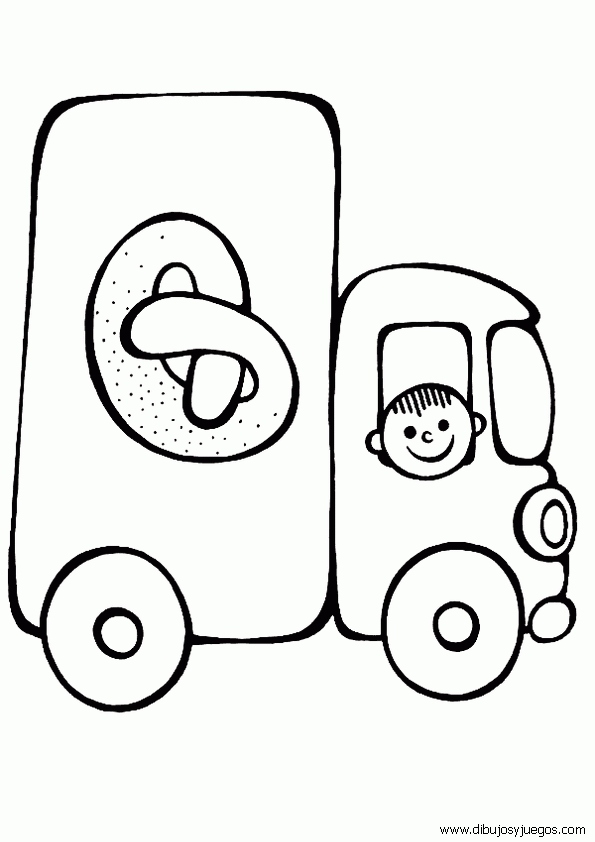 Dibujo camion infantil - Imagui