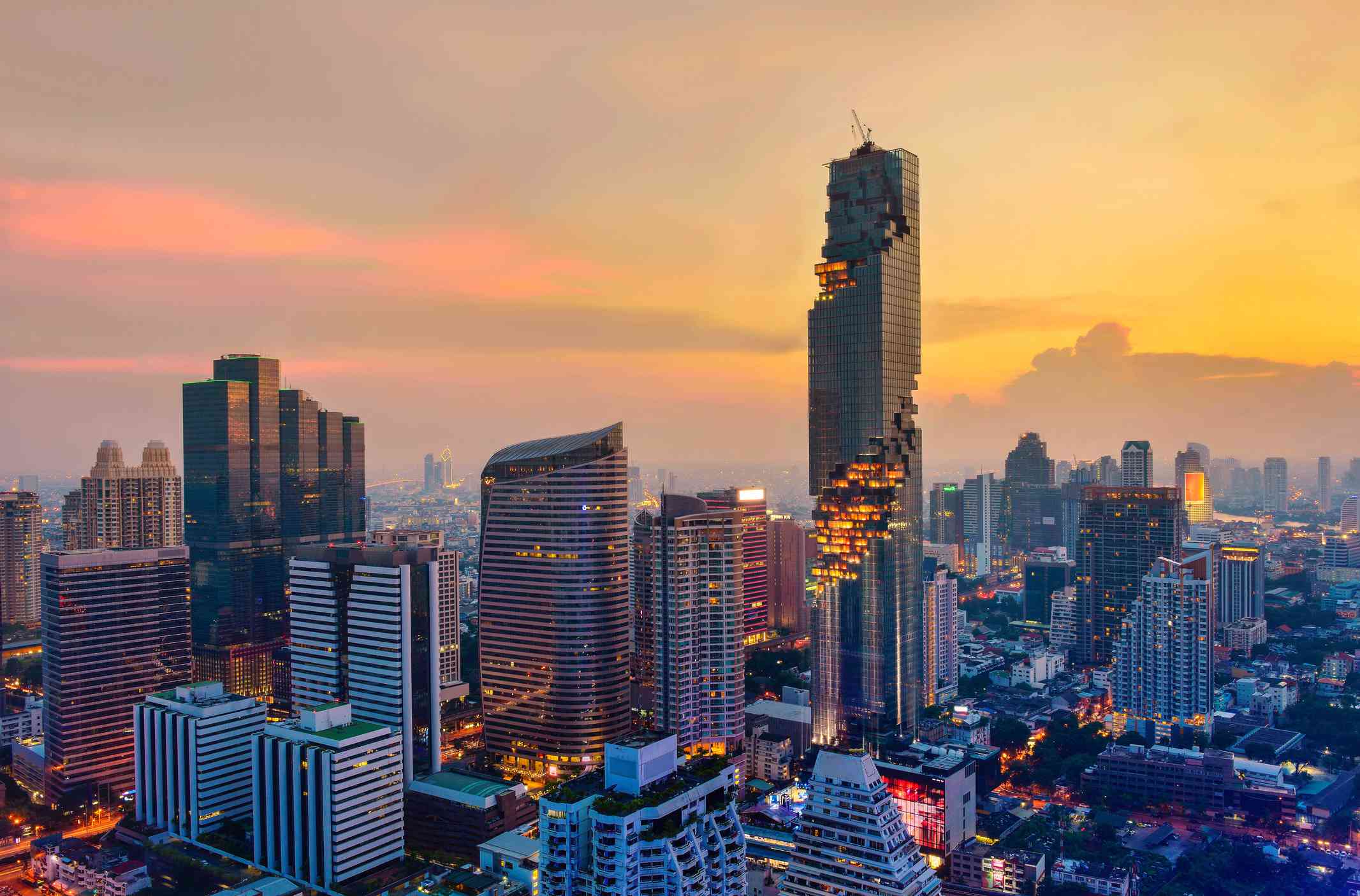 Bangkok business district