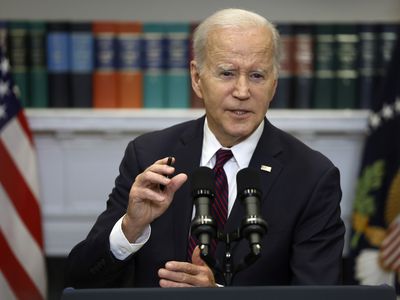 resident Joe Biden delivers remarks on the debt ceiling at the White House on May 09, 2023 in Washington, DC. President Biden spoke following a meeting with Congressional lawmakers as they continue to negotiate raising the debt ceiling to avoid a government default