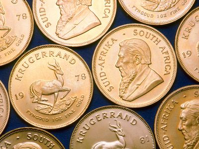 Krugerrands accounted for 90% of the world’s gold-coin market in 1980.