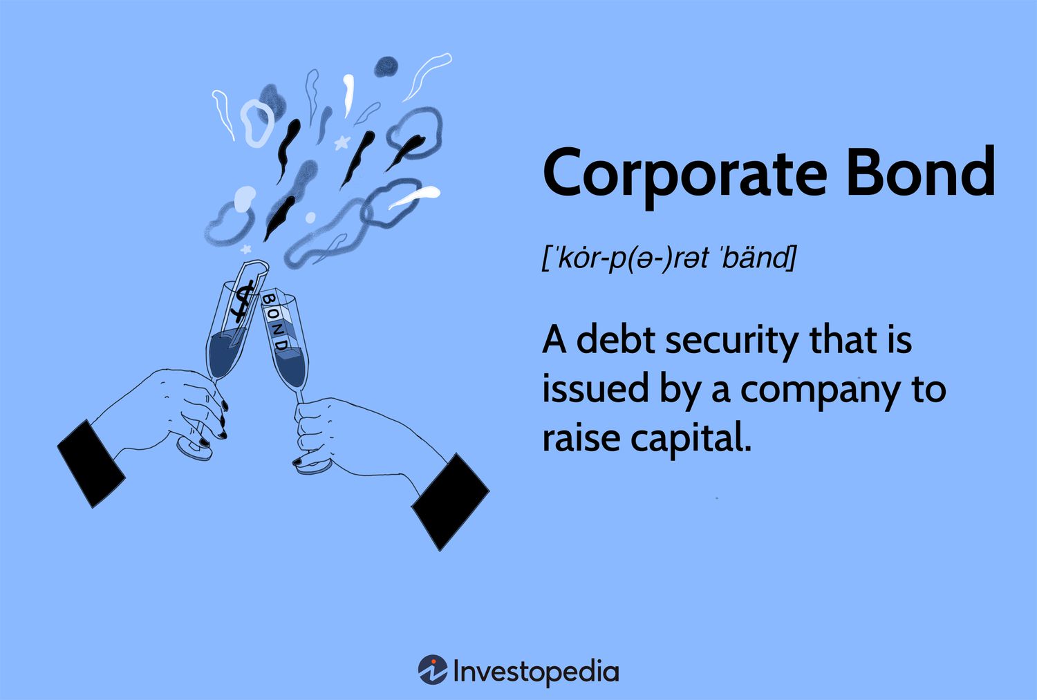 Corporate Bond: A debt security that is issued by a company to raise capital.