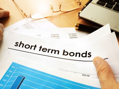 A papers with title short term bonds on the desk.