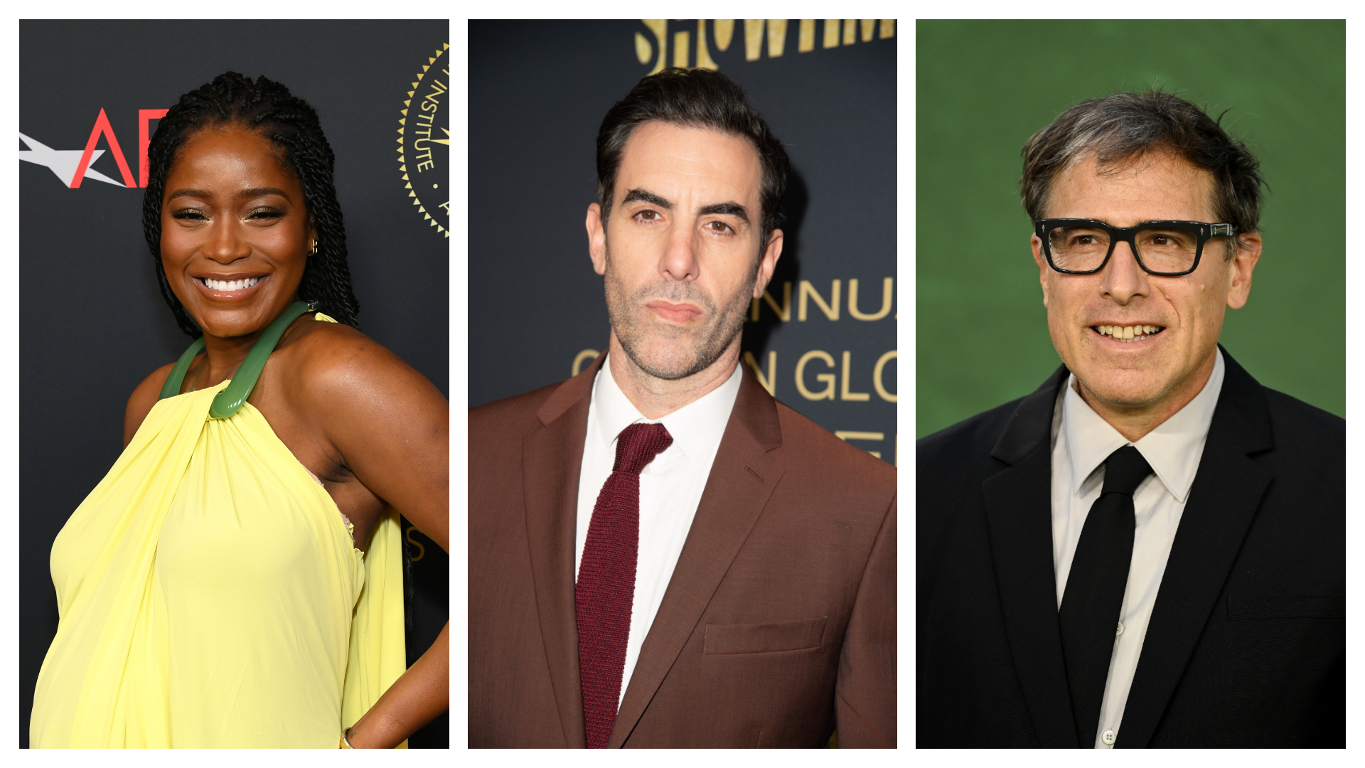 Keke Palmer, Sacha Baron Cohen, David O Russell