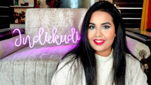 Christmas makeup look