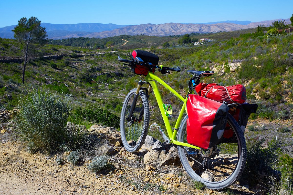 Bikepacking bike