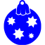 blue christmas 51 icon