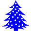 blue christmas 15 icon