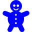 blue christmas 35 icon