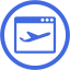 royal blue landing page 3 icon