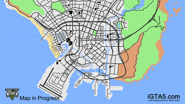 GTA 5 Map