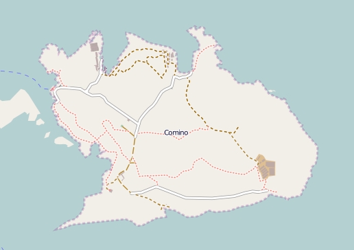 Comino Map