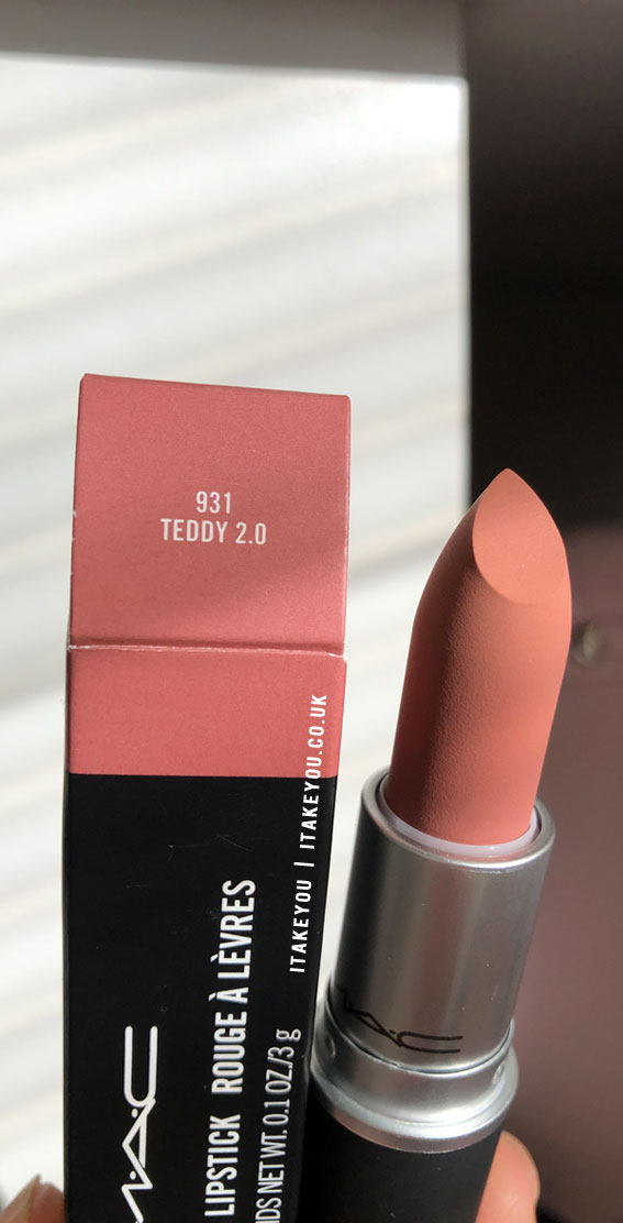 Teddy 2.0 MAC Powder Kiss Lipstick