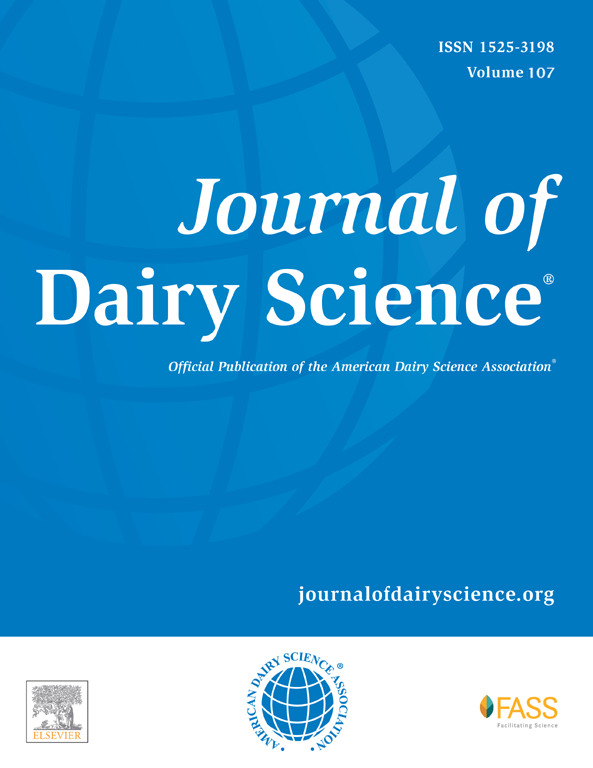 Cover Image - Journal of Dairy Science, Volume 107, Issue 10