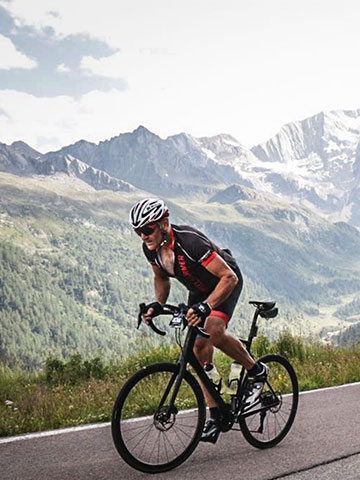 In Sölden ein Radmarathon mit meinem JobRad bestritten