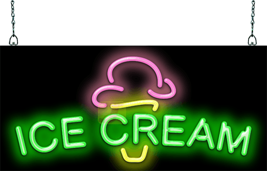 Ice Cream Neon Sign