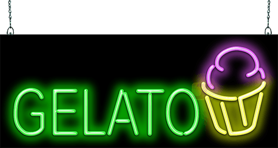 Gelato Neon Sign