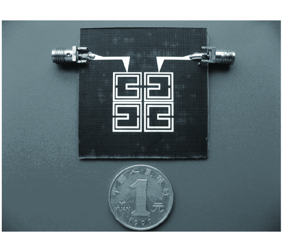 DESIGN OF CROSS-COUPLED DUAL-BAND FILTER WITH EQUAL-LENGTH SPLIT-RING RESONATORS