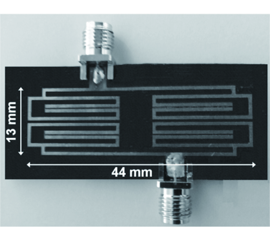 DESIGN OF DUAL-BAND BANDPASS FILTERS USING A DUAL FEEDING STRUCTURE AND EMBEDDED UNIFORM IMPEDANCE RESONATORS