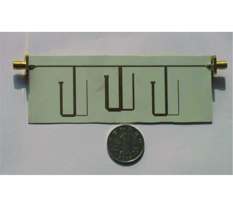 A TRI-BAND BANDPASS FILTER REALIZED USING TRI-MODE T-SHAPE BRANCHES