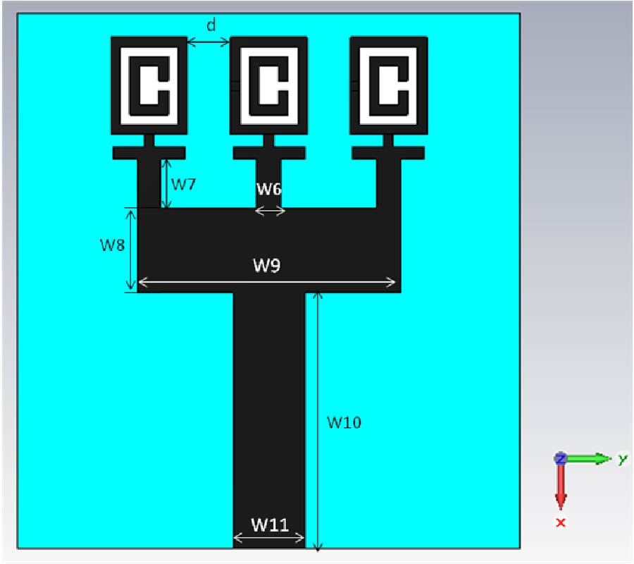 DESIGN OF A COMPACT ULTRAWIDEBAND METAMATERIAL ANTENNA BASED ON THE MODIFIED SPLIT-RING RESONATOR AND CAPACITIVELY LOADED STRIPS UNIT CELL