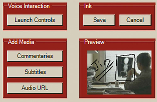 Figure 7: Button-Based Area.