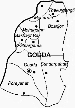 Godda District | Godda District Map