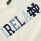 Cream Trad Craft Men's Notre Dame Ireland Crew Neck Sweatshirt, with Go Irish” printed on the back from O'Neill's.