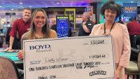 Gambler Wins $114,869.69 Blackjack Progressive