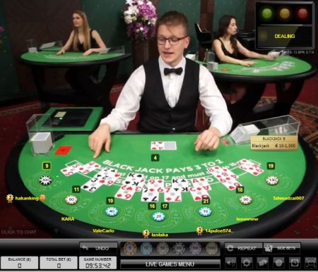 redbet live online blackjack