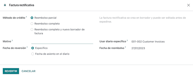 Lägg till kreditnota för Ecuador.