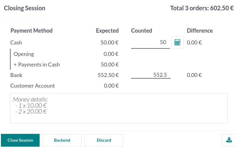 如何關閉 POS 操作時段。