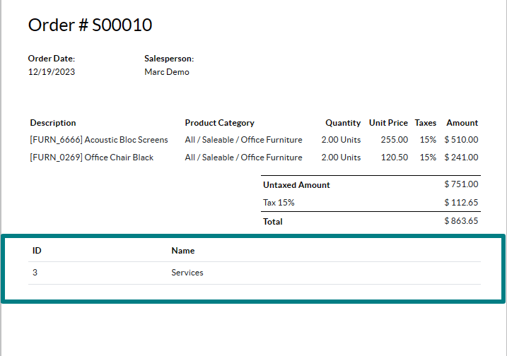 Eine Datentabelle in XML hinzuzufügen