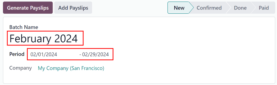 Escriba la información para el nuevo lote.