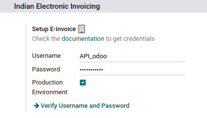 Configuration du service de facturation électronique