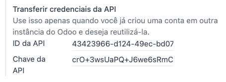 API認証情報を転送する。